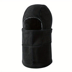 Winter Balaclava Cycling Hat Windproof Hooded Fleece Mask