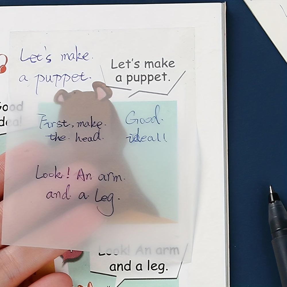 Waterproof Self Adhesive Sticky Notes 50 Sheets School Office Supplies