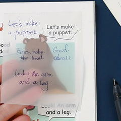 Waterproof Self Adhesive Sticky Notes 50 Sheets School Office Supplies