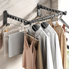 Space-Saving Balcony Folding Drying Rack