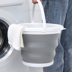 Collapsible Silicone Bucket Portable Car Washing Outdoor Fishing Bucket
