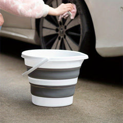 Collapsible Silicone Bucket Portable Car Washing Outdoor Fishing Bucket