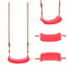 Red Orange Green Sitting Board Outdoor Indoor Swing