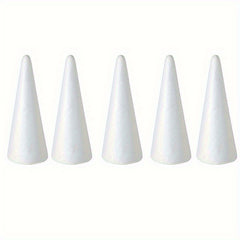 Foam Cone Christmas DIY Painting Decoration Supplies