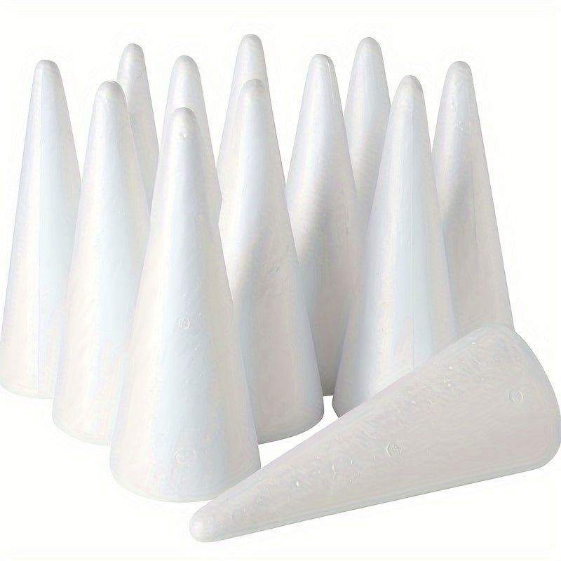 Foam Cone Christmas DIY Painting Decoration Supplies