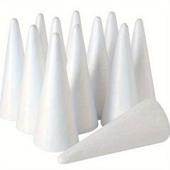 Foam Cone Christmas DIY Painting Decoration Supplies