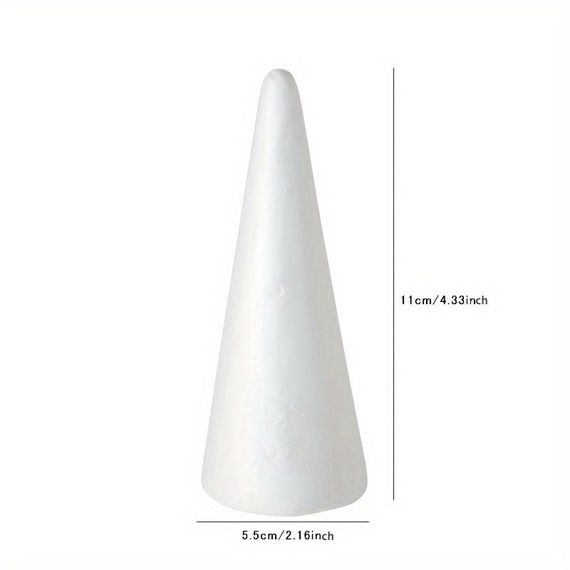 Foam Cone Christmas DIY Painting Decoration Supplies