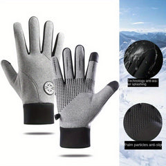 Winter Windproof Touch Screen Cycling Gloves For Men And Women