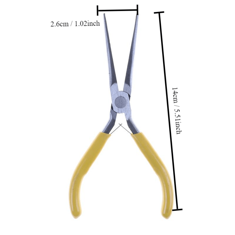 1pc 12.7cm Long Plier Portable Metal Plier Repair Tool