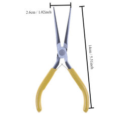 1pc 12.7cm Long Plier Portable Metal Plier Repair Tool