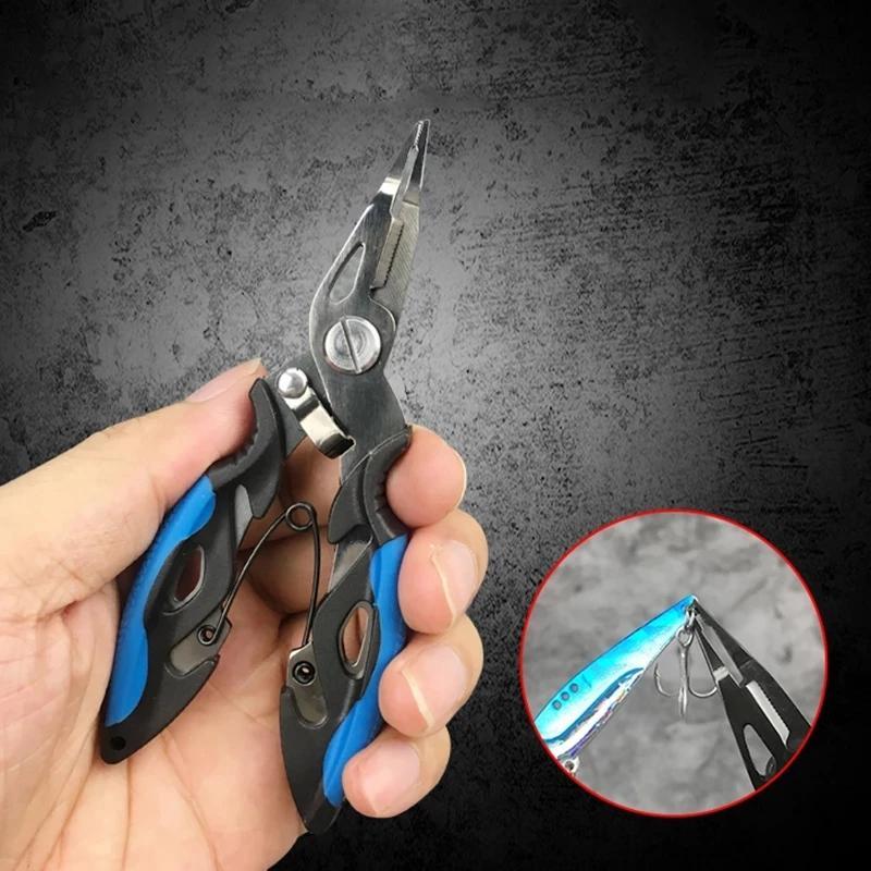 Multifunctional Fishing Scissors Plier Hook Remover Tackle Tool