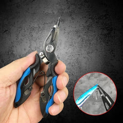 Multifunctional Fishing Scissors Plier Hook Remover Tackle Tool