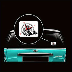 Waterproof Sunproof Compass Sticker for Car Skateboard Computer
