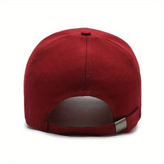Outdoor Baseball Hat Extended Eaves Canvas Letter Hat