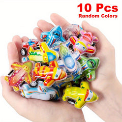 10Pcs Mini Pull Back Plane Toy Party Favors Finger Game