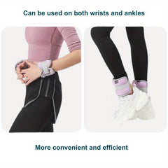Adjustable Weighted Fitness Sandbags For Ankle Wrist Arm Leg Training