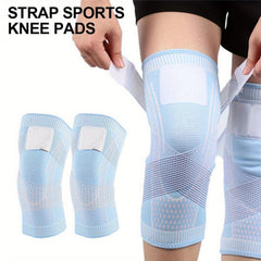 Non-slip Knitted Nylon Knee Pads for Sports Exercise