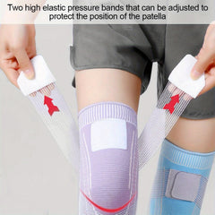 Non-slip Knitted Nylon Knee Pads for Sports Exercise