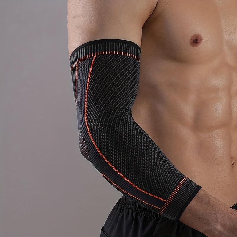 Knitted Elbow Protect Sleeve Warm Anti Slip Arm Sleeve Sports