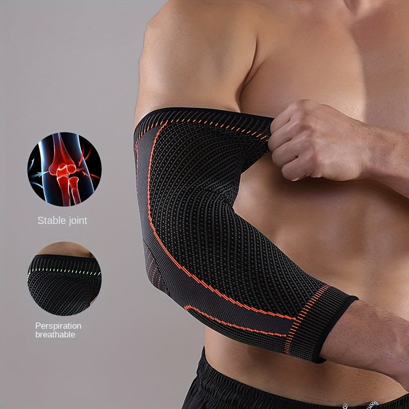 Knitted Elbow Protect Sleeve Warm Anti Slip Arm Sleeve Sports