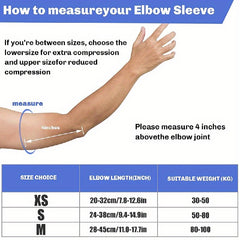Elbow Support Pair 30-100kg Elbow Pads for Various Activities