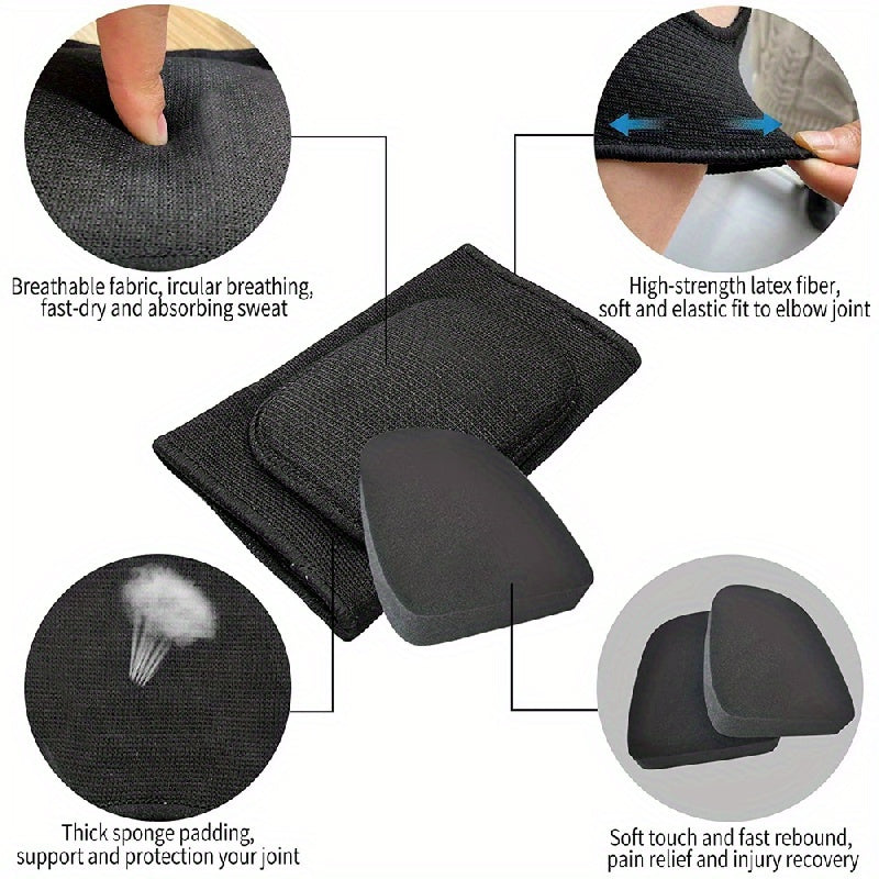 Elbow Support Pair 30-100kg Elbow Pads for Various Activities