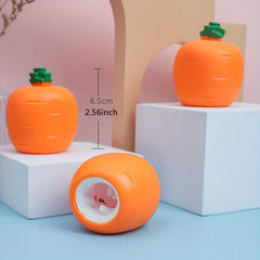 2pcs Squishy Carrot Rabbit Squeeze Balls Radish Rabbit Stress Fidget Toys