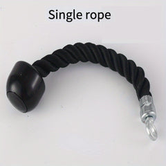 Bicep Training Rope Double Head Tension Rope - Tricep Training Single Head Rope