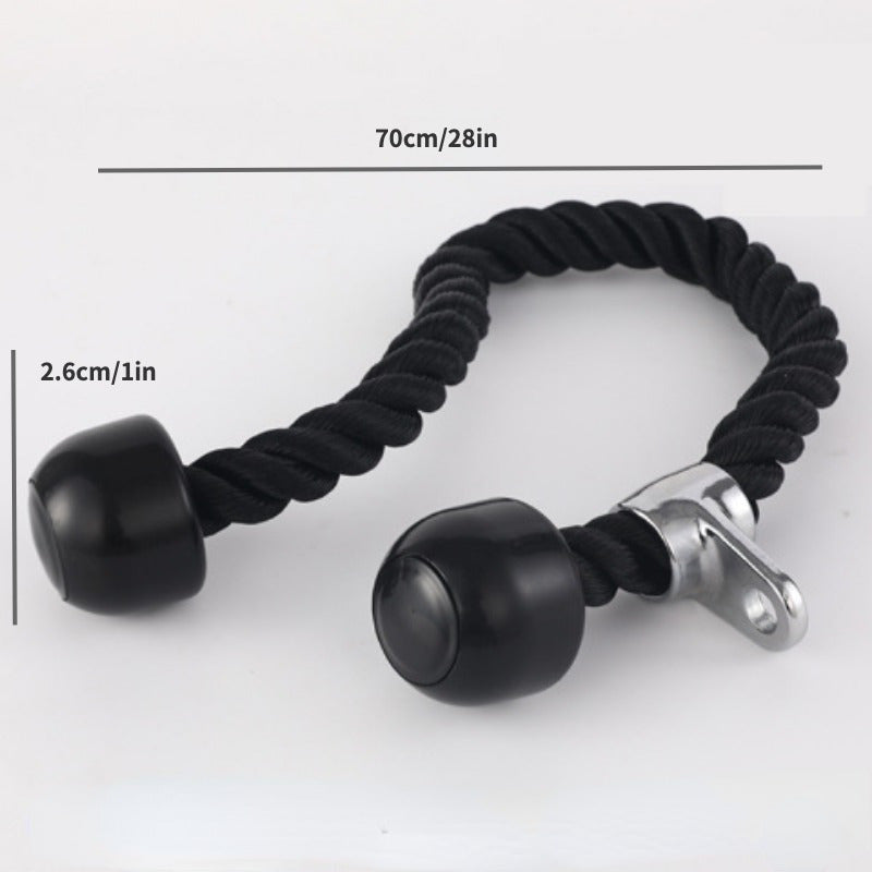 Bicep Training Rope Double Head Tension Rope - Tricep Training Single Head Rope