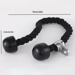 Bicep Training Rope Double Head Tension Rope - Tricep Training Single Head Rope