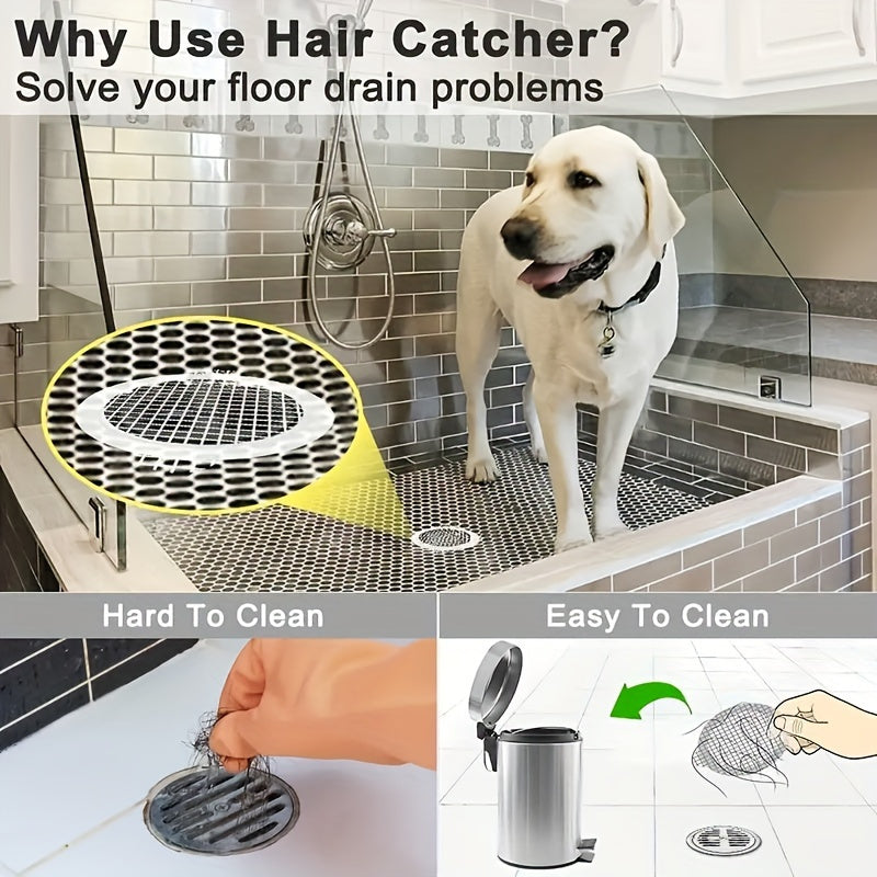 Disposable Hair Floor Drain with Anti-Clogging Filter Screen