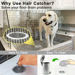 Disposable Hair Floor Drain with Anti-Clogging Filter Screen