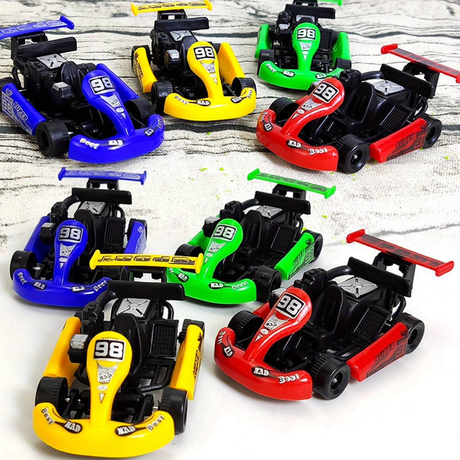 8pcs Kids Birthday Party Toy Car Prizes Set
