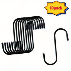 20pcs Metal S Hooks Heavy Duty Non Slip Hanger Hooks
