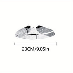 8pcs Stainless Steel Triangle Rack Bathroom Kitchen Storage Shelf