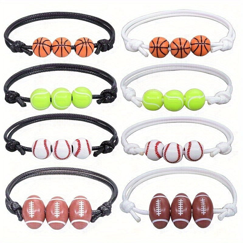 Adjustable Sports Bracelet for Basketball Volleyball Rugby