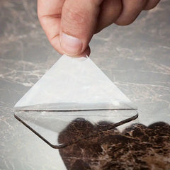 1pc Transparent PVC Nano Double Sided Adhesive Sheet Strong Adhesive Hook