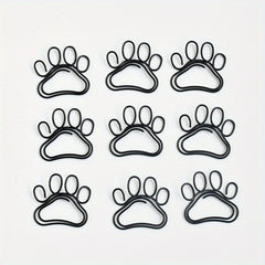 20pcs Cat Claw Paper Clips Macaron Pink Funny Cat Metal Pins