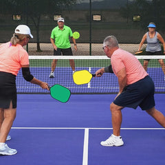 12pcs Pickleball Balls Set Outdoor 40 Holes Training Pickle Ball