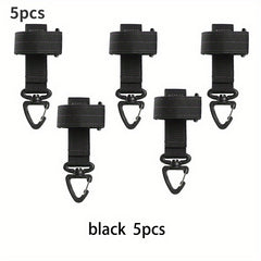 5pcs Portable Nylon Buckle Hanging Hook for Camping Hiking Travel