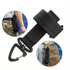 5pcs Portable Nylon Buckle Hanging Hook for Camping Hiking Travel