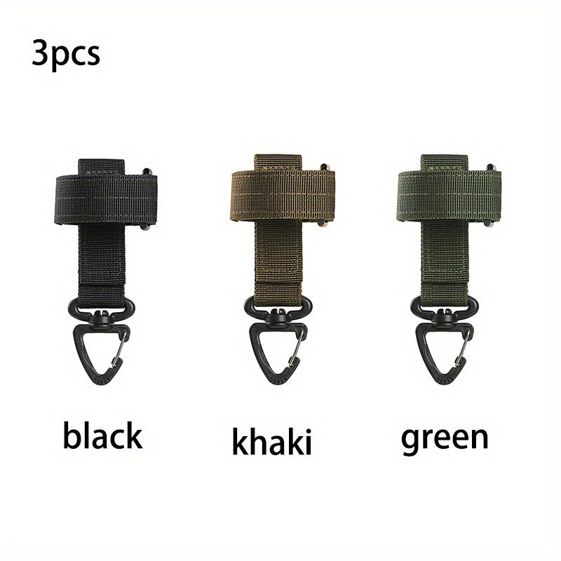 5pcs Portable Nylon Buckle Hanging Hook for Camping Hiking Travel