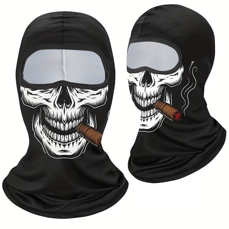 Novelty Pattern Mask For Men And Women Breathable Bicycle Helmet Liner