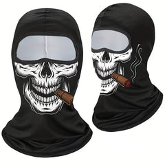 Novelty Pattern Mask For Men And Women Breathable Bicycle Helmet Liner