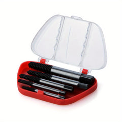 6pcs Bolt Remover Extractor Tool Set Easy Out Center Damaged Bolts Remover
