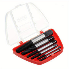 6pcs Bolt Remover Extractor Tool Set Easy Out Center Damaged Bolts Remover