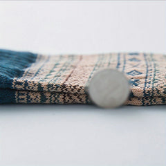 Vintage Rabbit Wool Mid-Calf Socks Deodorant Ethnic Style Warm Socks