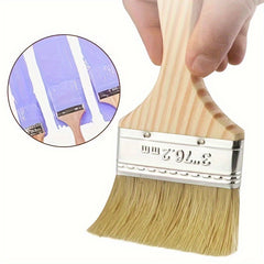 Thickened Natural Paint Brush Set with Small and Stain Brushes in Multiple Sizes
