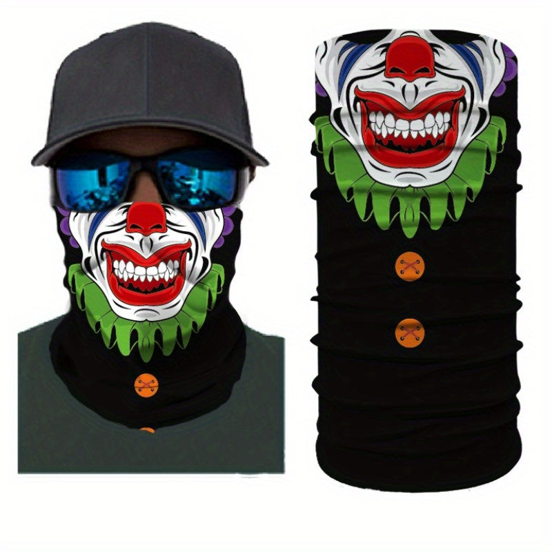 Half Face Magic Scarf Seamless Neck Gaiter Outdoor Equipment