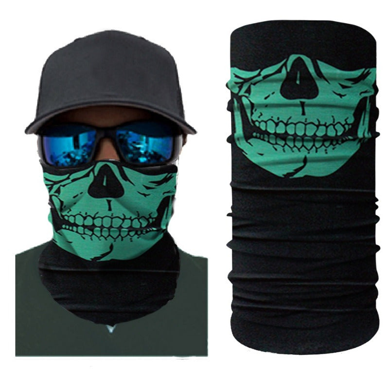 Half Face Magic Scarf Seamless Neck Gaiter Outdoor Equipment